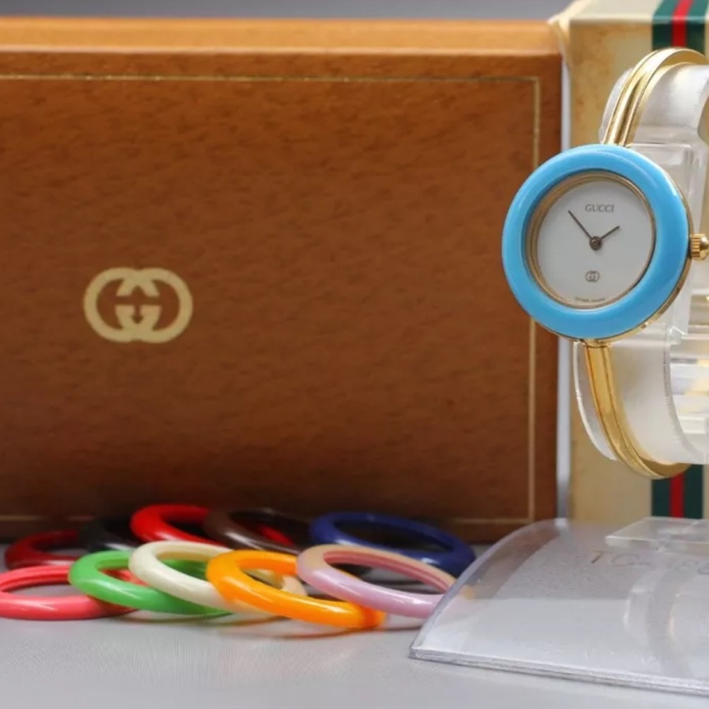 GUCCI Iconic Statement Watch SO fUN!! - Picture 1 of 8